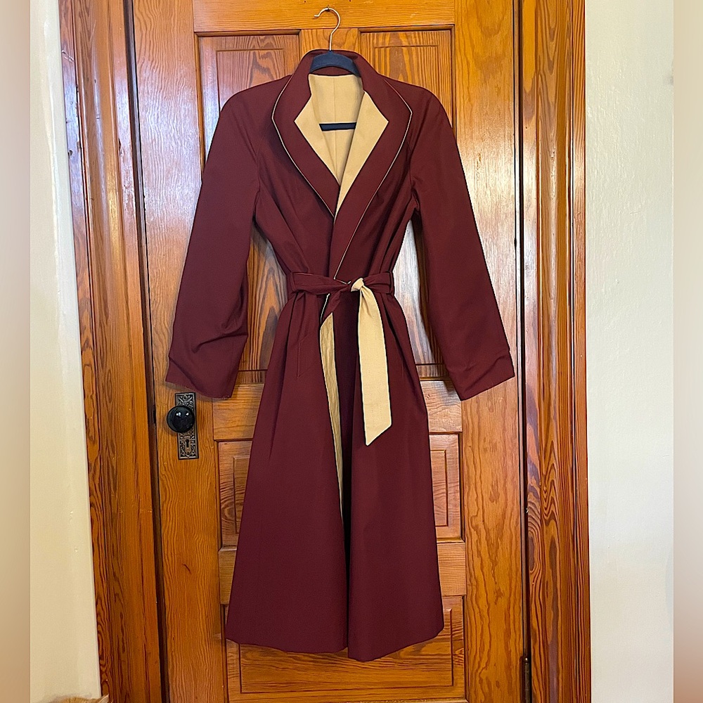Etienne Aigner reversible trench coat